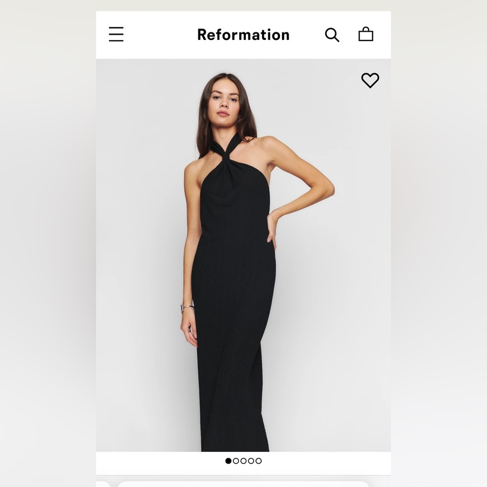 Reformation Hamilton Knit Dress